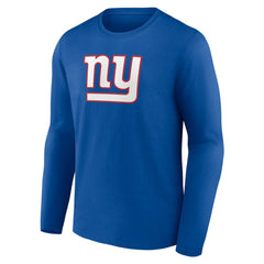 New York Giants Primary Team Logo Long Sleeve T-Shirt - Royal sale