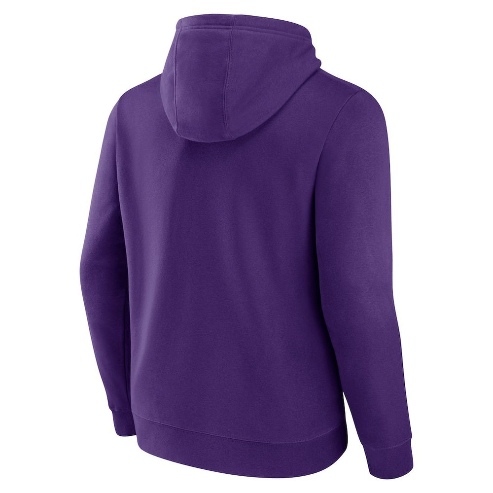 Minnesota Vikings Primary Team Logo Fitted Pullover Hoodie - Purple online