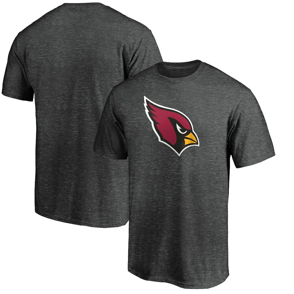 Arizona Cardinals Primary Logo T-Shirt - Heather Charcoal on sale