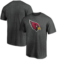 Arizona Cardinals Primary Logo T-Shirt - Heather Charcoal on sale