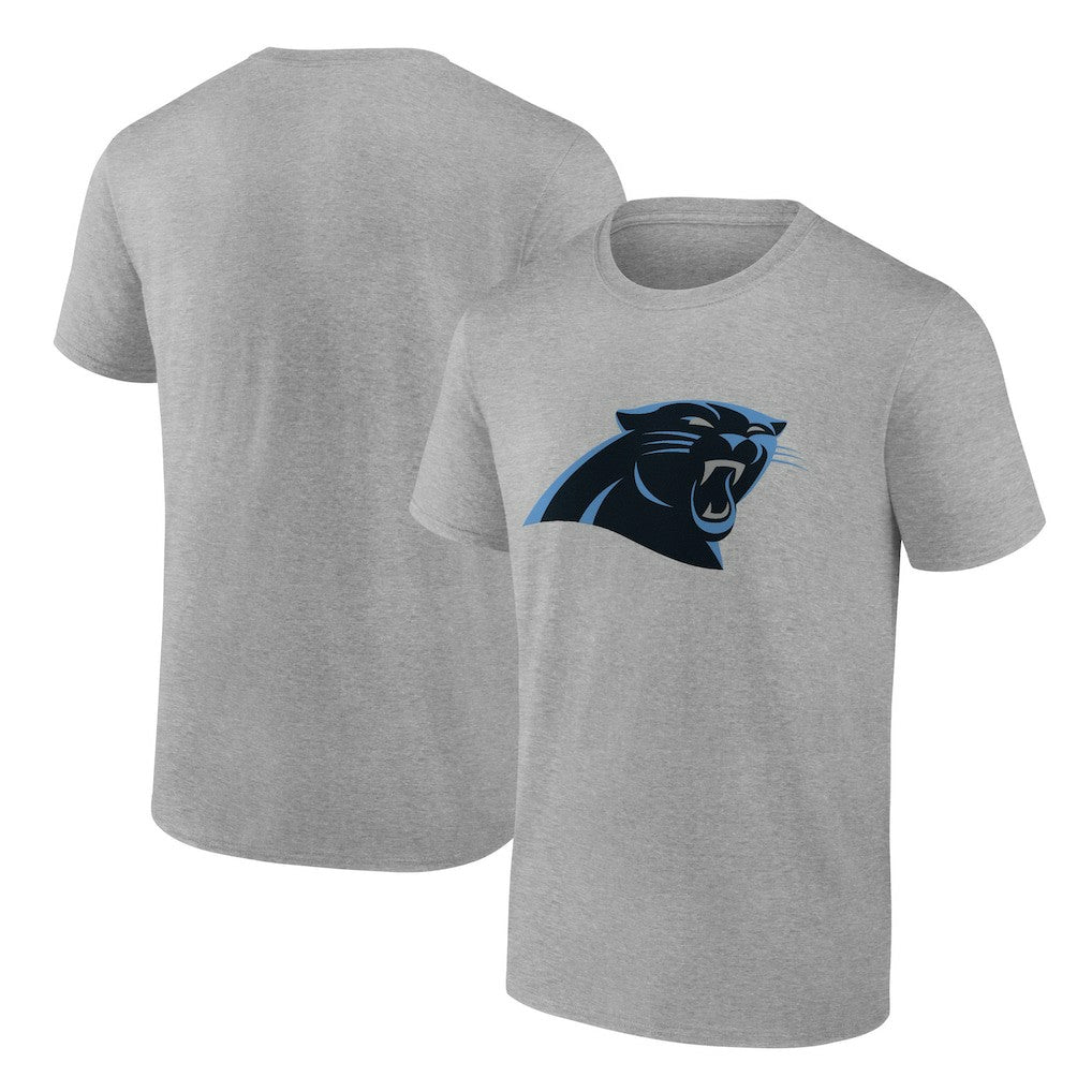 Carolina Panthers Primary Logo T-Shirt - Heather Gray on sale