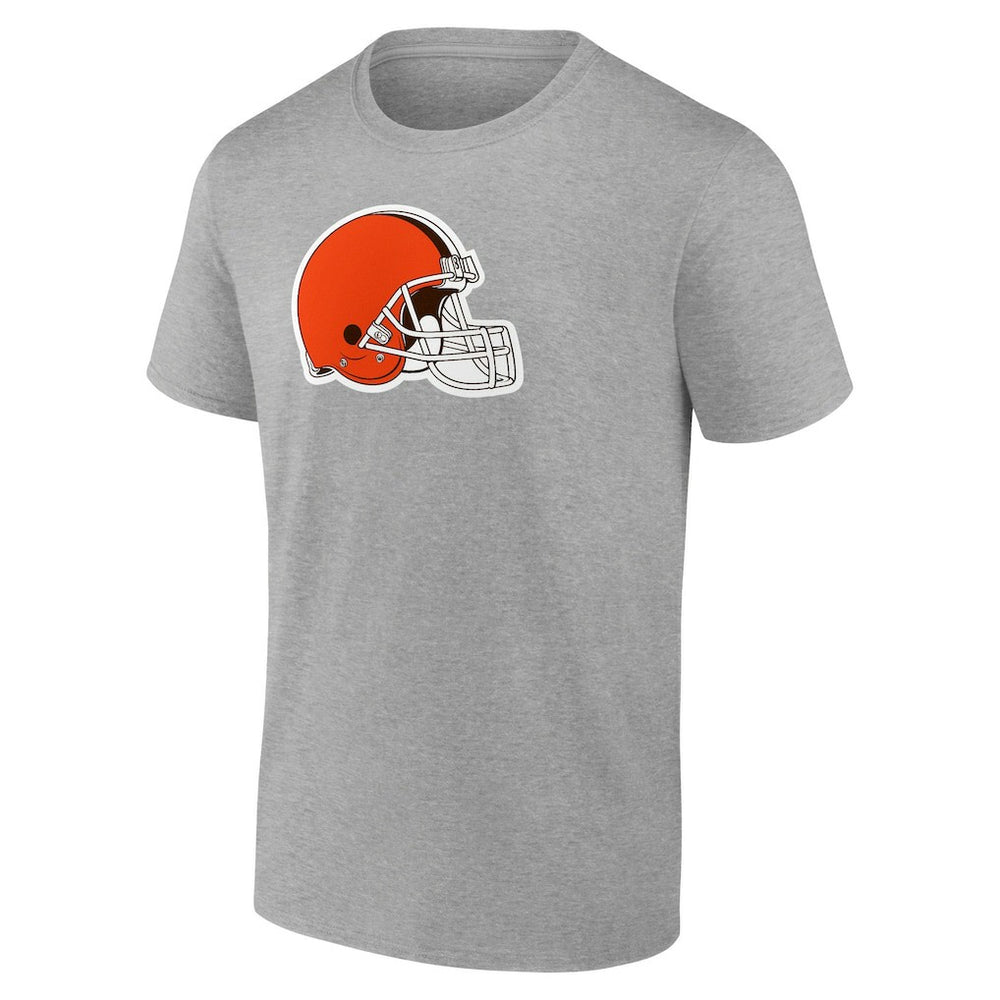 Cleveland Browns Primary Logo T-Shirt - Heather Gray for sale