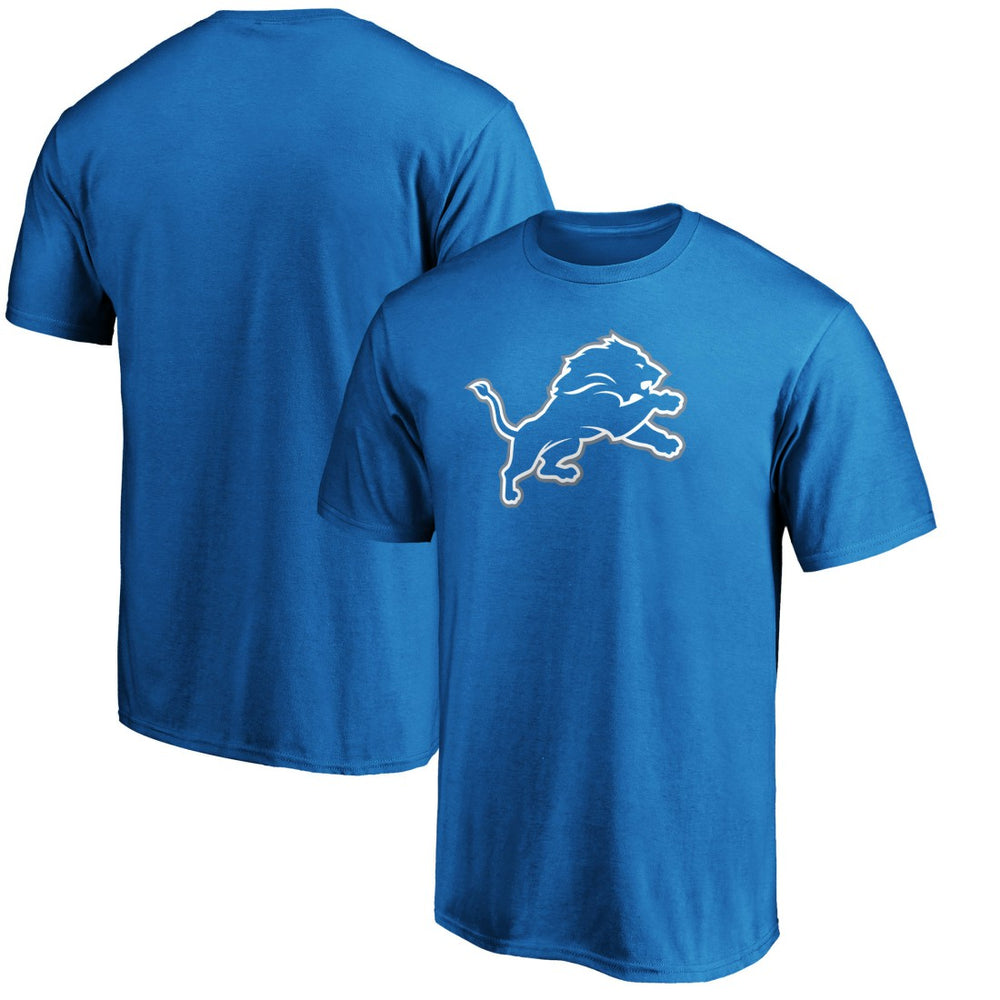 Detroit Lions Primary Logo T-Shirt - Blue on sale