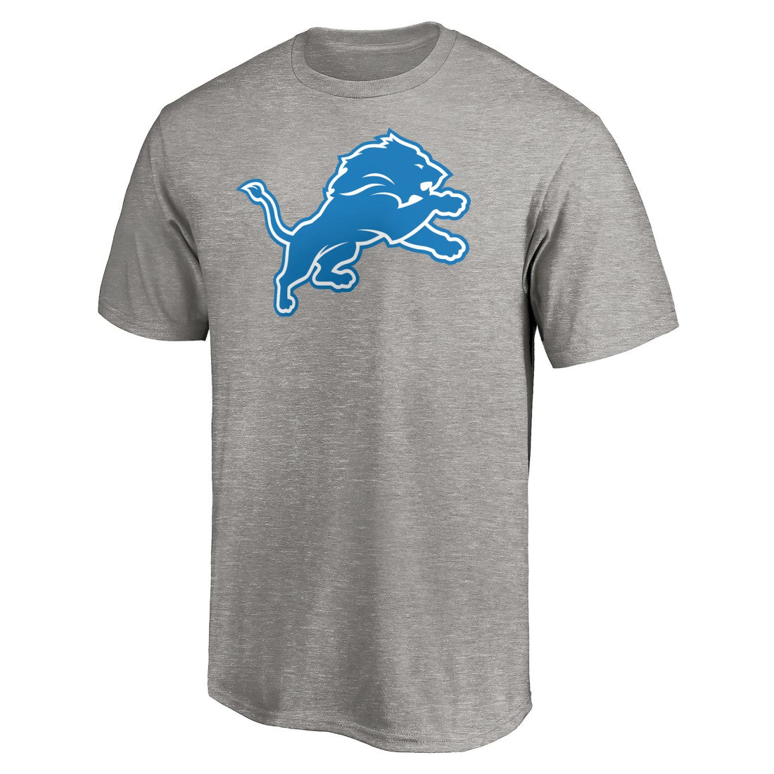 Detroit Lions Primary Logo T-Shirt - Heather Gray outlet