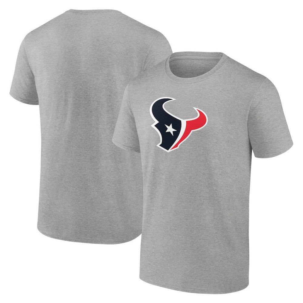 Houston Texans Primary Logo T-Shirt - Heather Gray outlet
