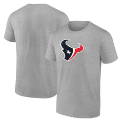 Houston Texans Primary Logo T-Shirt - Heather Gray outlet