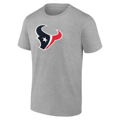 Houston Texans Primary Logo T-Shirt - Heather Gray outlet