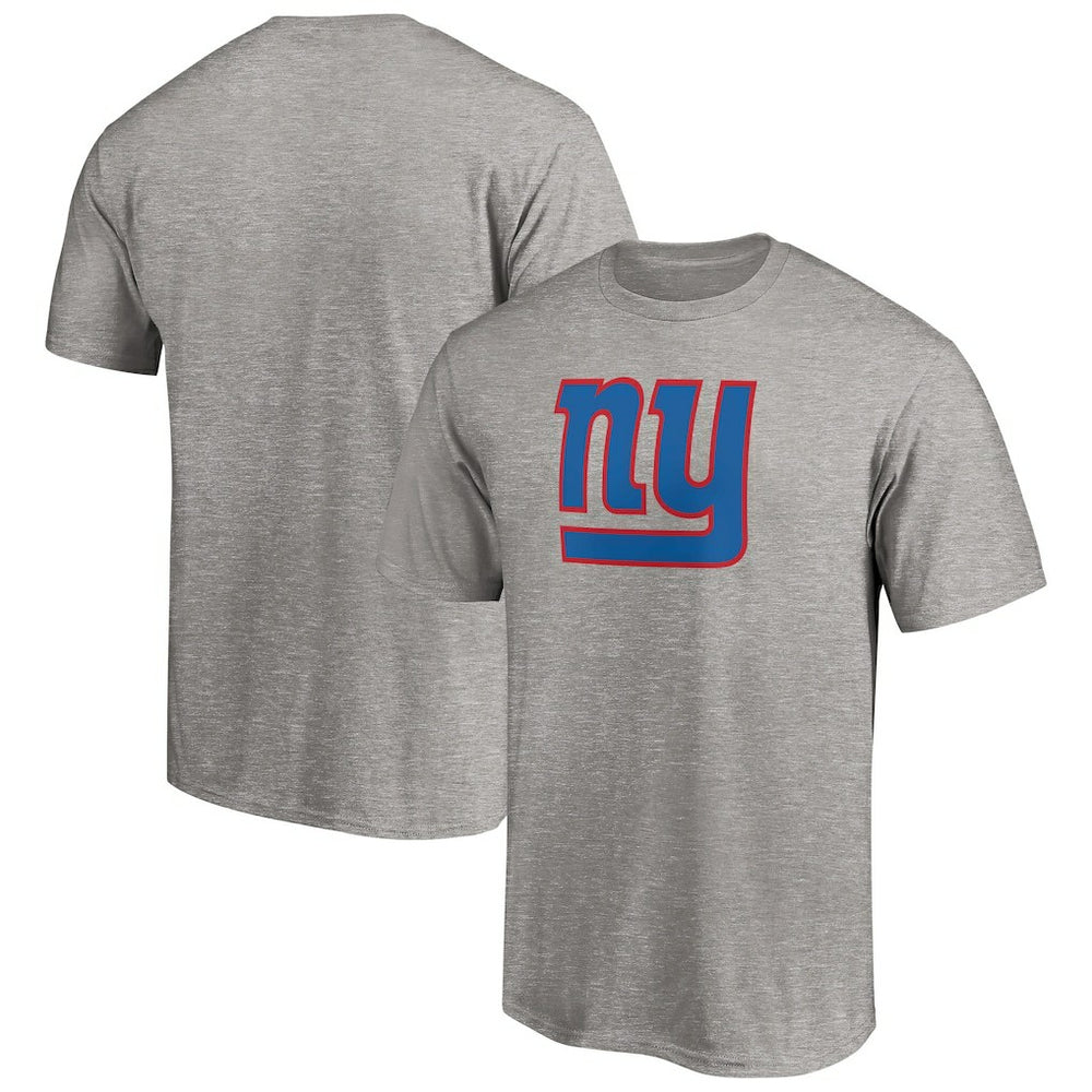 New York Giants Primary Logo T-Shirt - Heather Gray discount