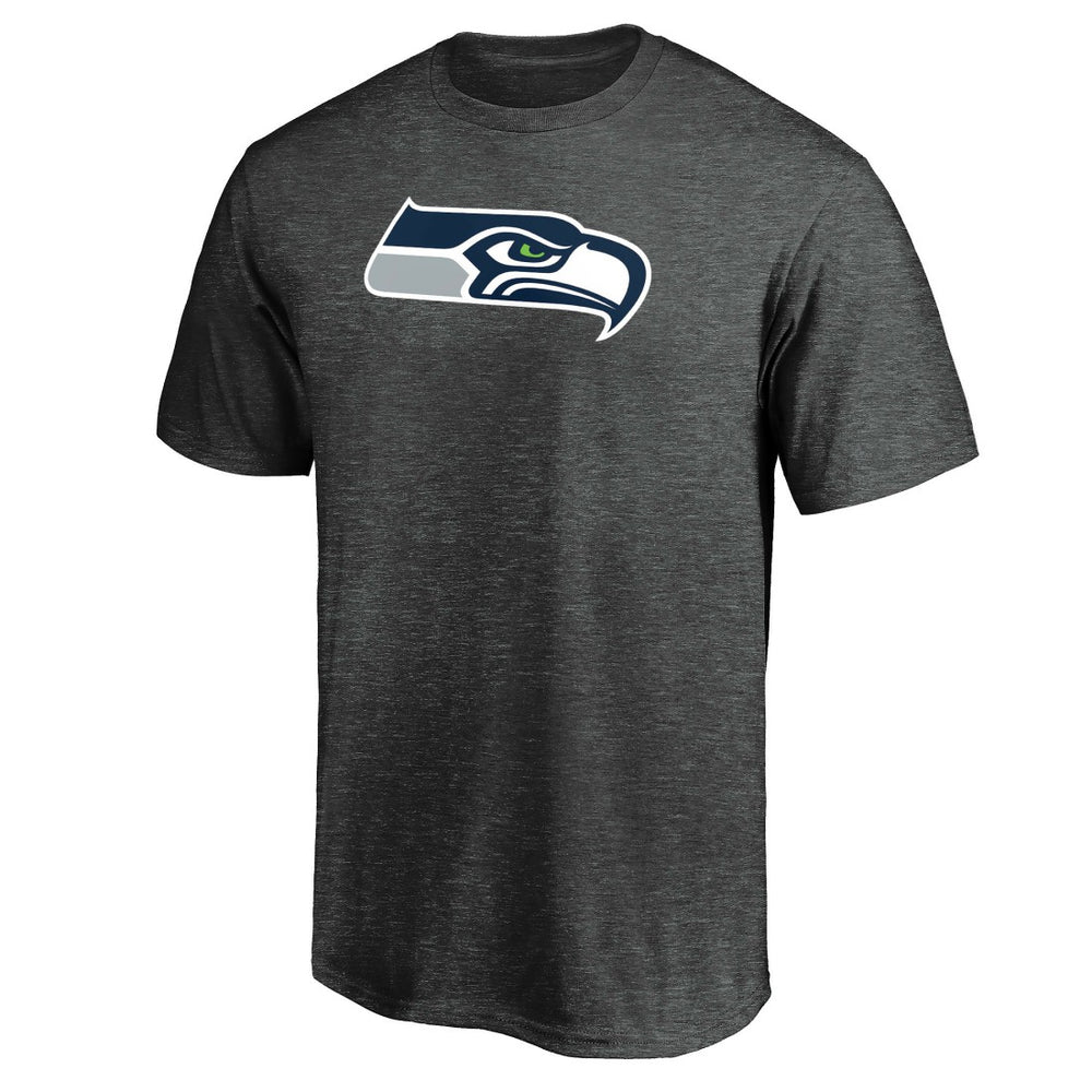 Seattle Seahawks Primary Logo T-Shirt - Heather Charcoal online