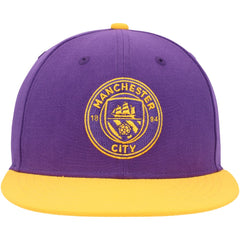 Manchester City America's Game Fitted Hat - Purple/Yellow outlet