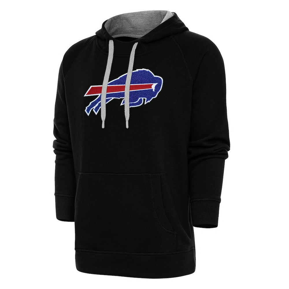 Buffalo Bills Antigua Victory Chenille Pullover Hoodie - Black outlet