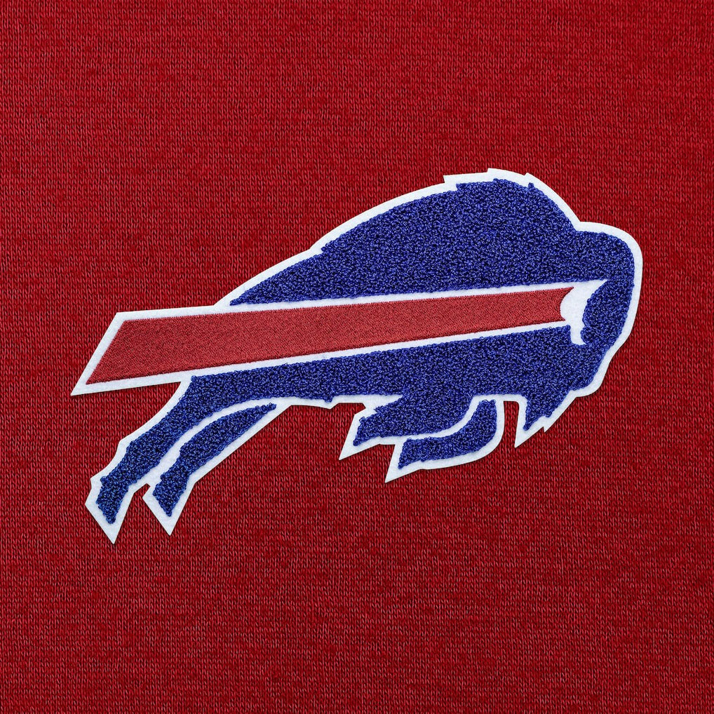 Buffalo Bills Antigua Victory Chenille Pullover Hoodie - Red discount