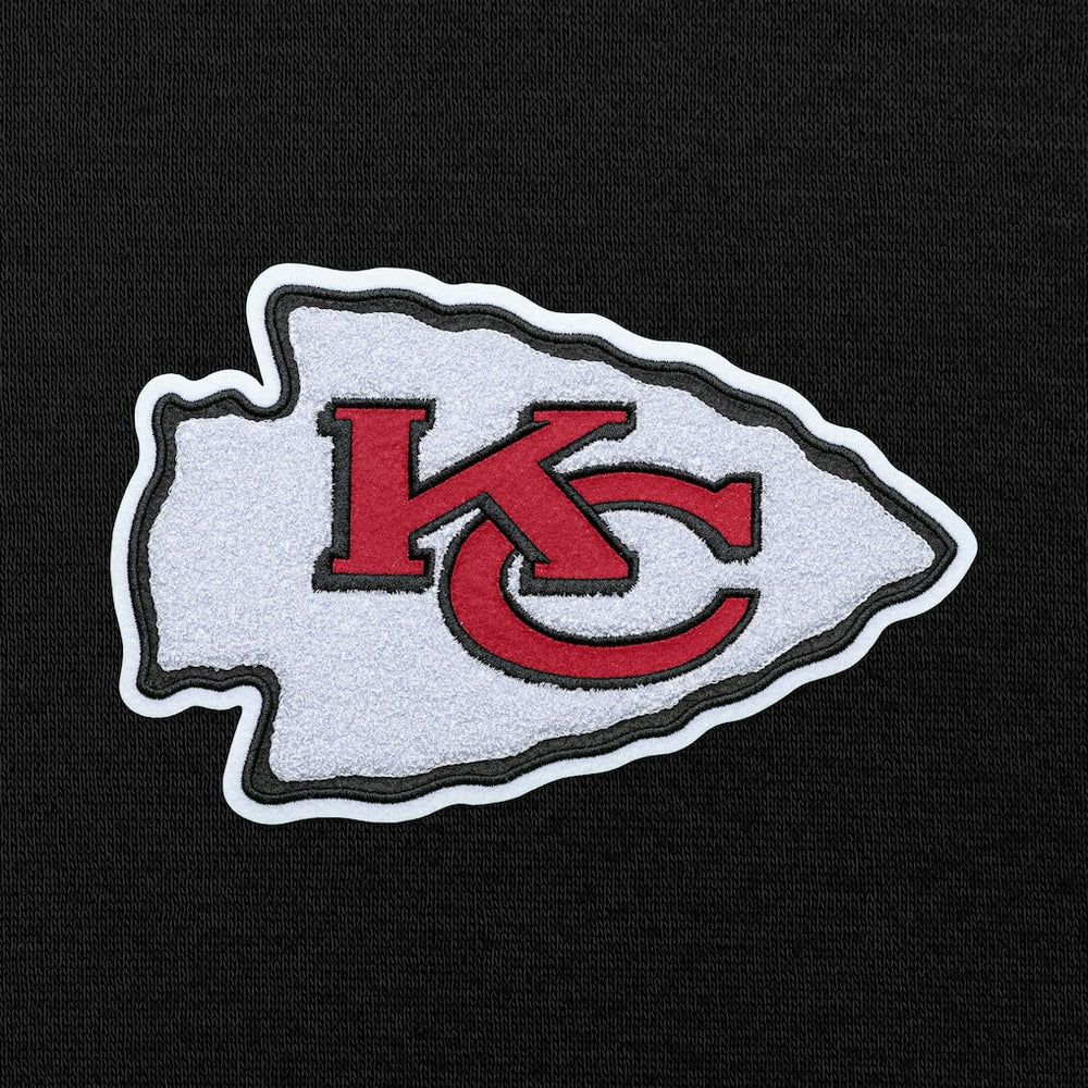 Kansas City Chiefs Antigua Victory Chenille Pullover Hoodie - Black sale