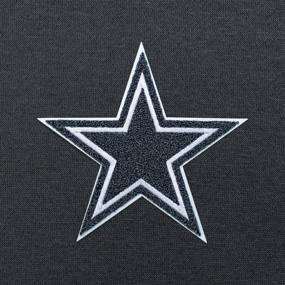 Dallas Cowboys Antigua Victory Chenille Pullover Hoodie - Charcoal cheap