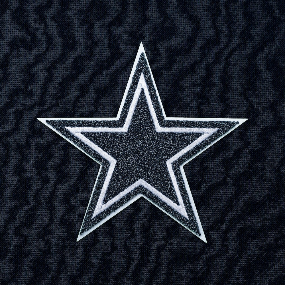 Dallas Cowboys Antigua Victory Chenille Pullover Hoodie - Navy discount