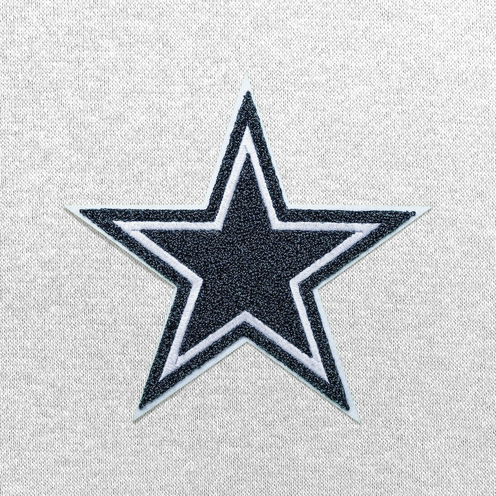 Dallas Cowboys Antigua Victory Chenille Pullover Hoodie - White for sale