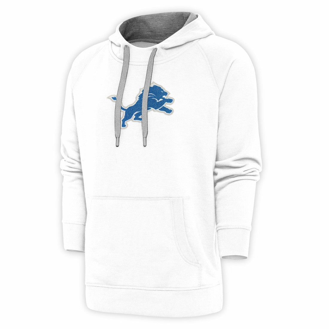 Detroit Lions Antigua Victory Chenille Pullover Hoodie - White sale