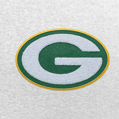 Green Bay Packers Antigua Victory Chenille Pullover Hoodie - White on sale