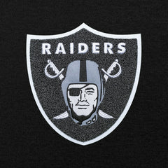 Las Vegas Raiders Antigua Victory Chenille Pullover Hoodie - Black sale