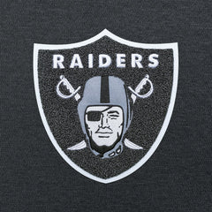 Las Vegas Raiders Antigua Victory Chenille Pullover Hoodie - Charcoal sale