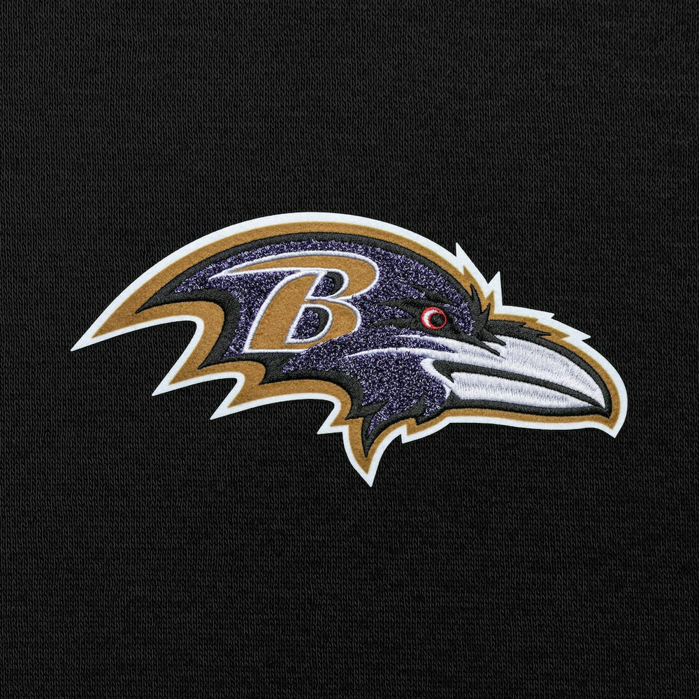 Baltimore Ravens Antigua Victory Chenille Pullover Hoodie - Black online
