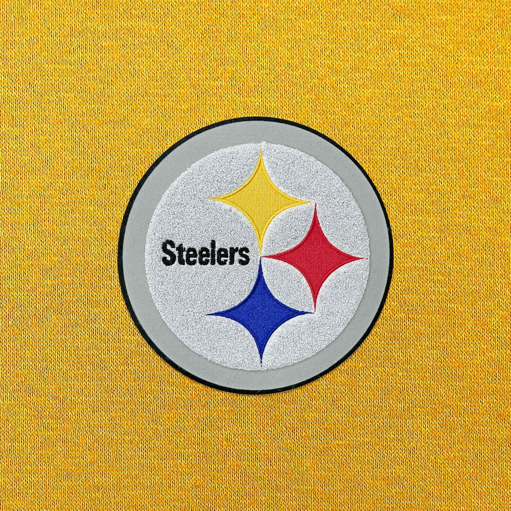 Pittsburgh Steelers Antigua Victory Chenille Pullover Hoodie - Gold discount