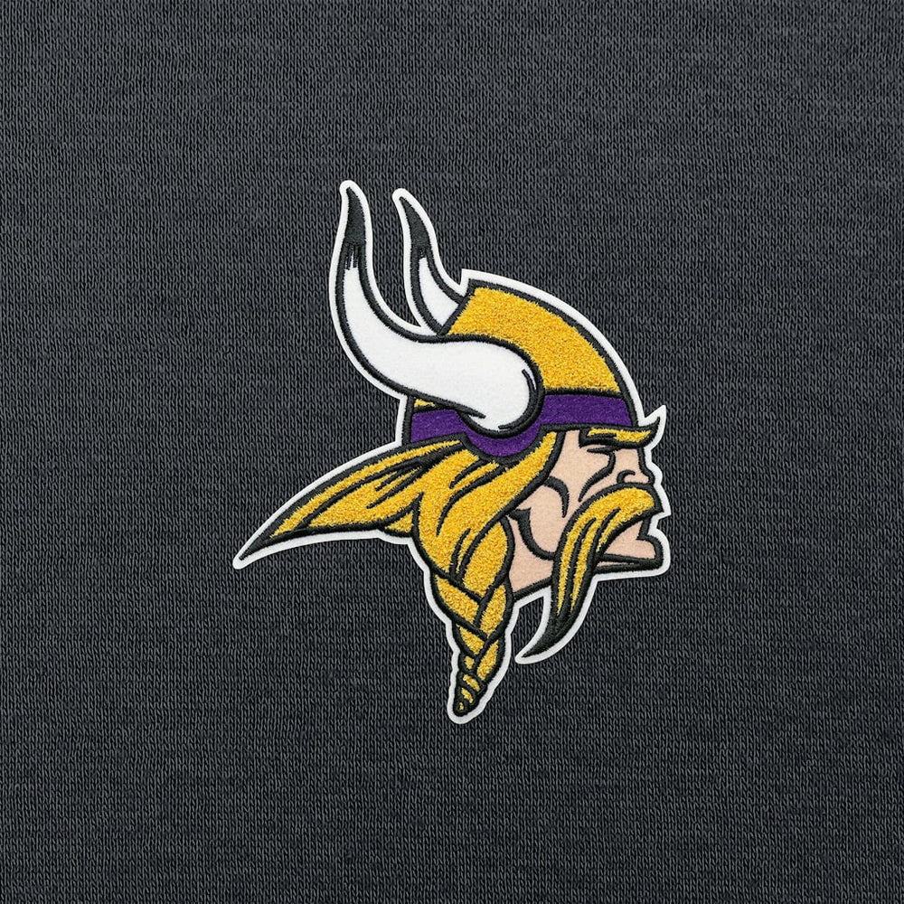 Minnesota Vikings Antigua Victory Chenille Pullover Hoodie - Charcoal for sale