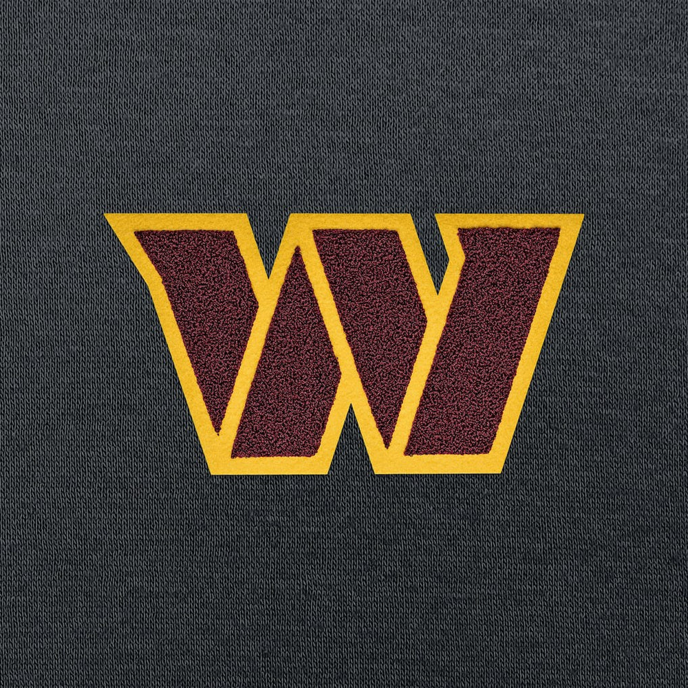 Washington Commanders Antigua Victory Chenille Pullover Hoodie - Charcoal online