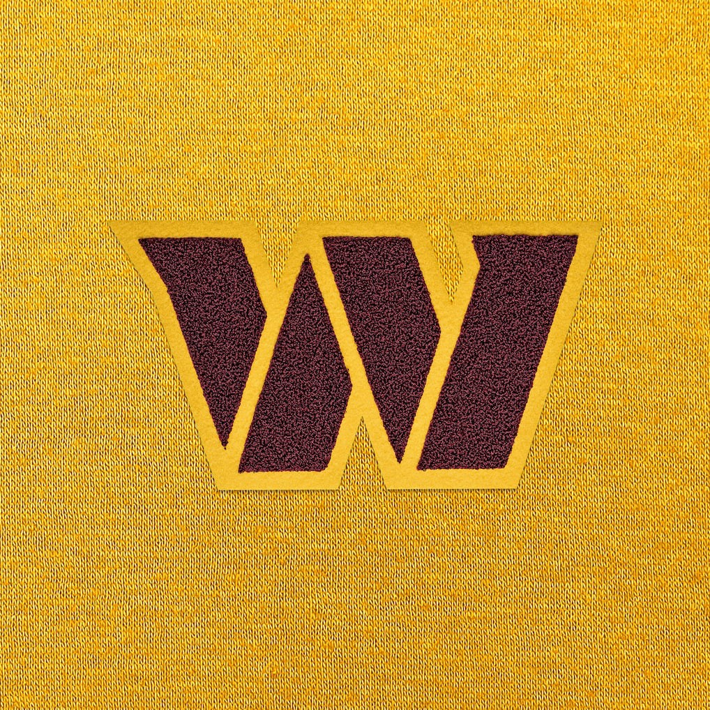Washington Commanders Antigua Victory Chenille Pullover Hoodie - Gold for sale