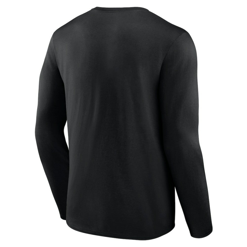 Arizona Diamondbacks Official Wordmark Long Sleeve T-Shirt Black