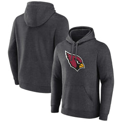Arizona Cardinals Primary Team Logo Fitted Pullover Hoodie - Charcoal online
