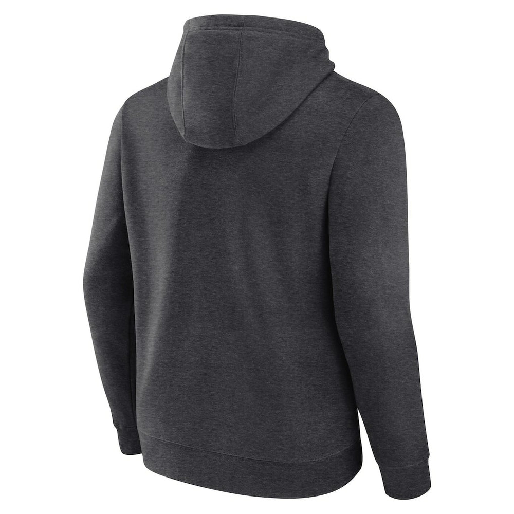 Kansas City Chiefs Primary Team Logo Fitted Pullover Hoodie - Charcoal for sale