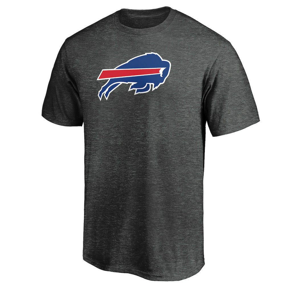 Buffalo Bills Primary Logo T-Shirt - Heather Charcoal for sale