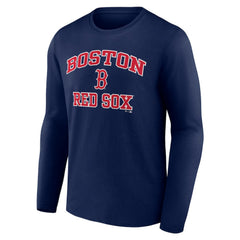 Boston Red Sox Heart and Soul Long Sleeve T-Shirt Navy