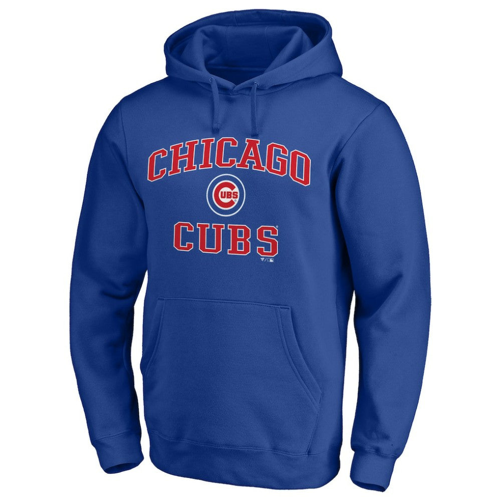 Chicago Cubs Heart & Soul Pullover Hoodie Royal