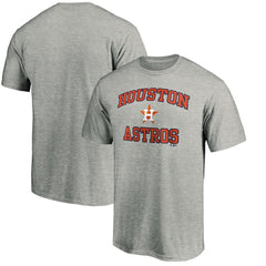 Houston Astros Heart and Soul T-Shirt Heather Gray