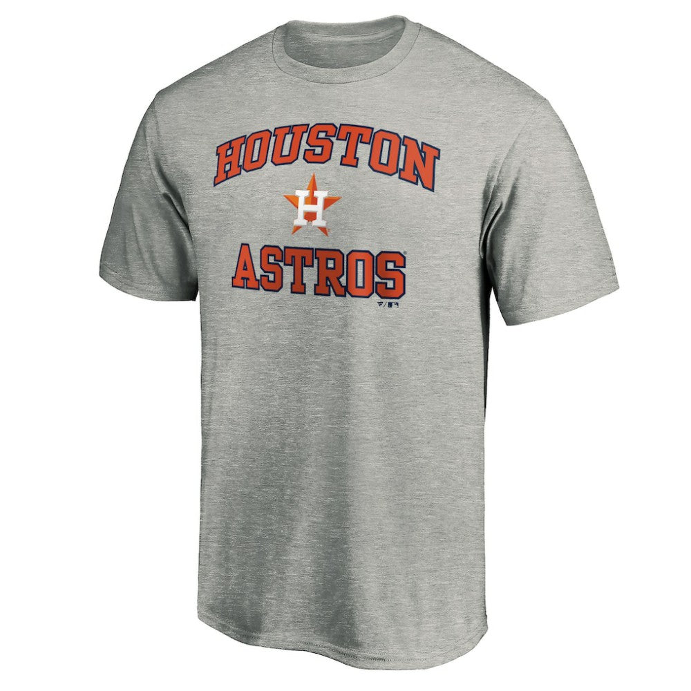 Houston Astros Heart and Soul T-Shirt Heather Gray