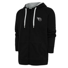 Tennessee Titans Antigua Metallic Logo Victory Full-Zip Hoodie - Black cheap