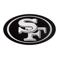 San Francisco 49ers Antigua Metallic Logo Victory Pullover Hoodie - White discount