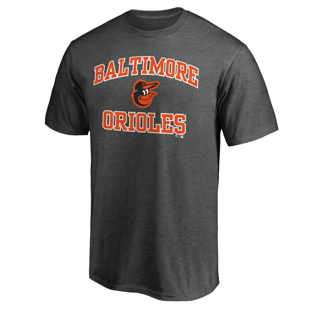 Baltimore Orioles Heart and Soul T-Shirt Charcoal