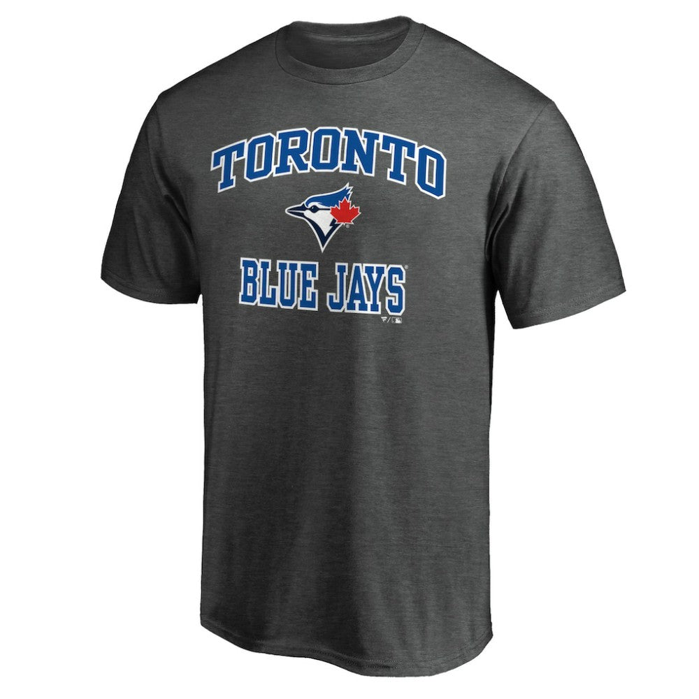 Toronto Blue Jays Heart and Soul T-Shirt Charcoal