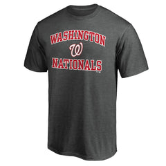 Washington Nationals Heart and Soul T-Shirt Charcoal