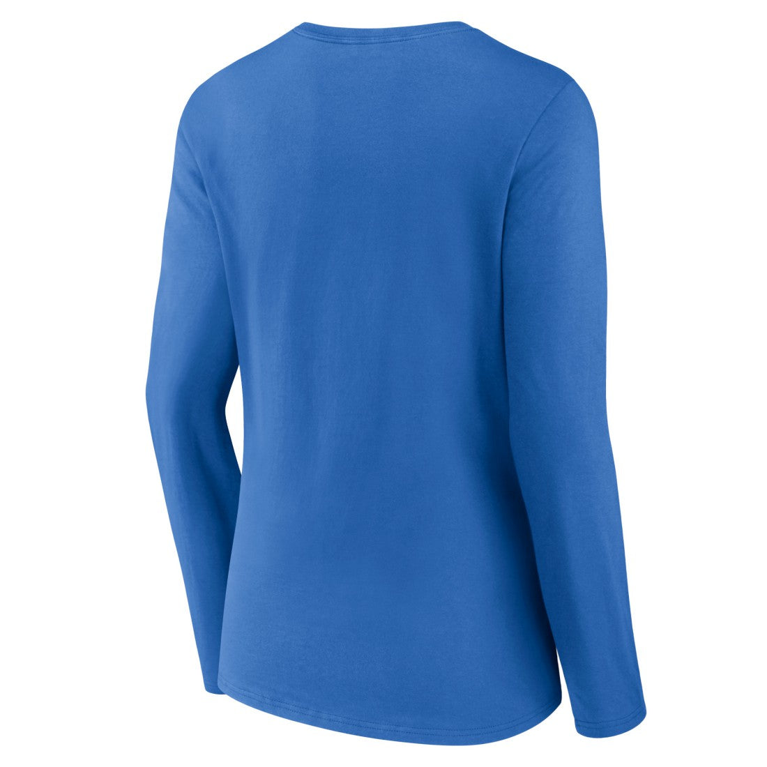 Detroit Lions Women's Logo Team Lockup Long Sleeve V-Neck T-Shirt - Blue outlet