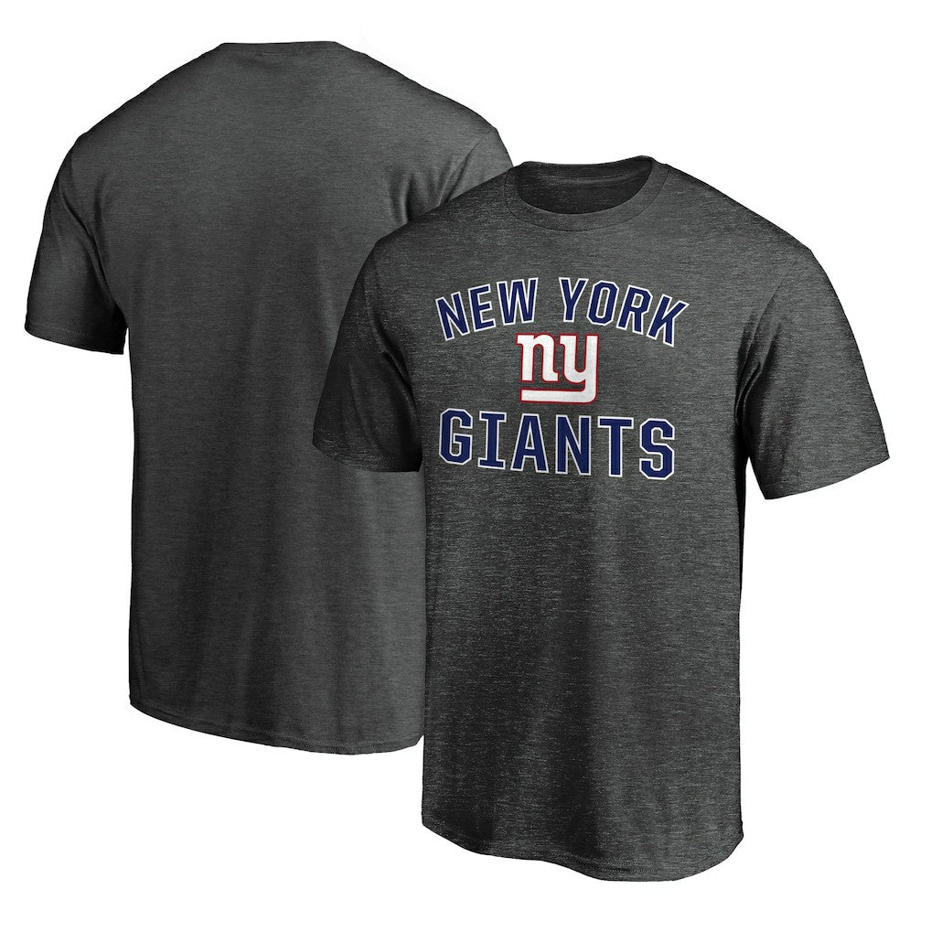 New York Giants Victory Arch T-Shirt - Heather Charcoal discount