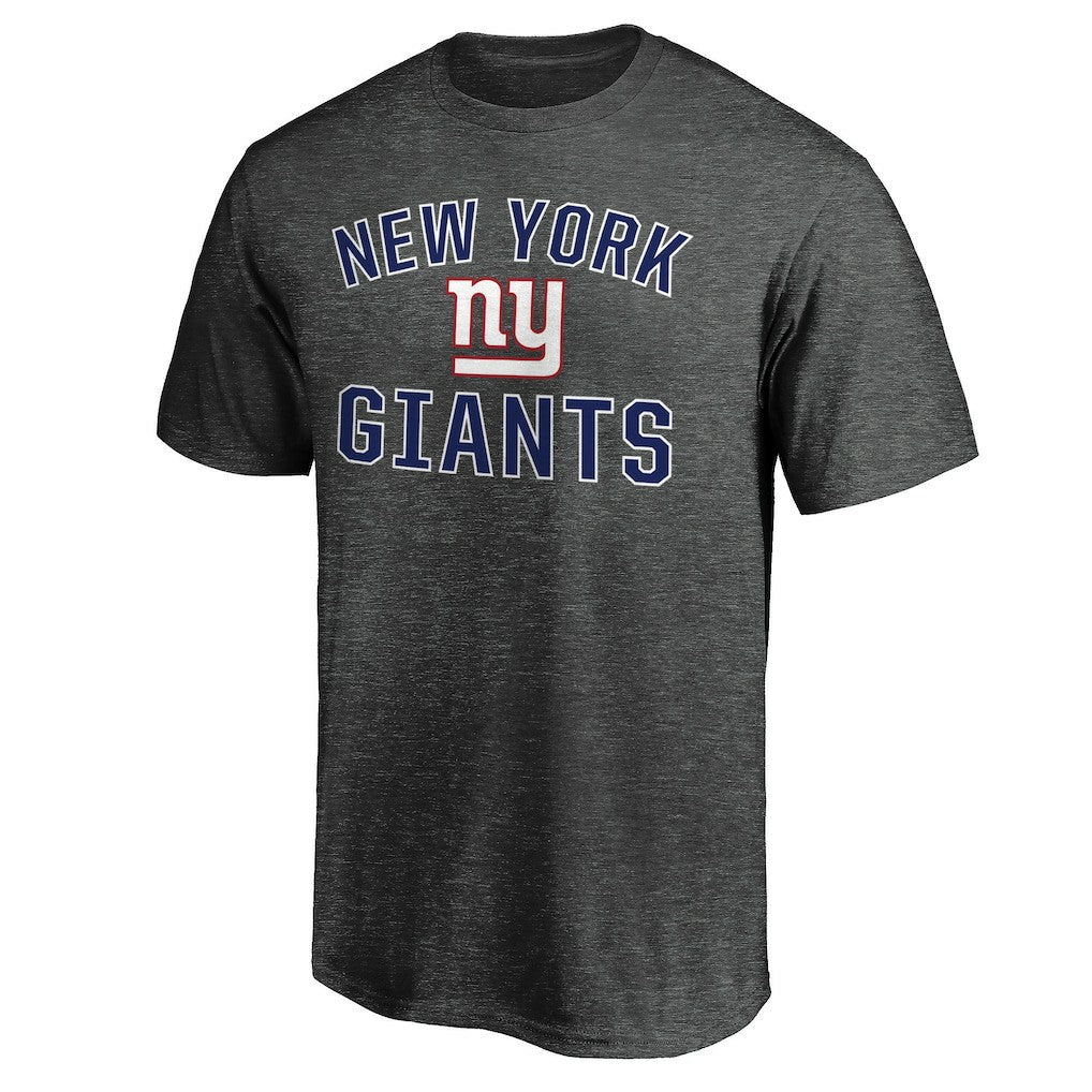 New York Giants Victory Arch T-Shirt - Heather Charcoal discount