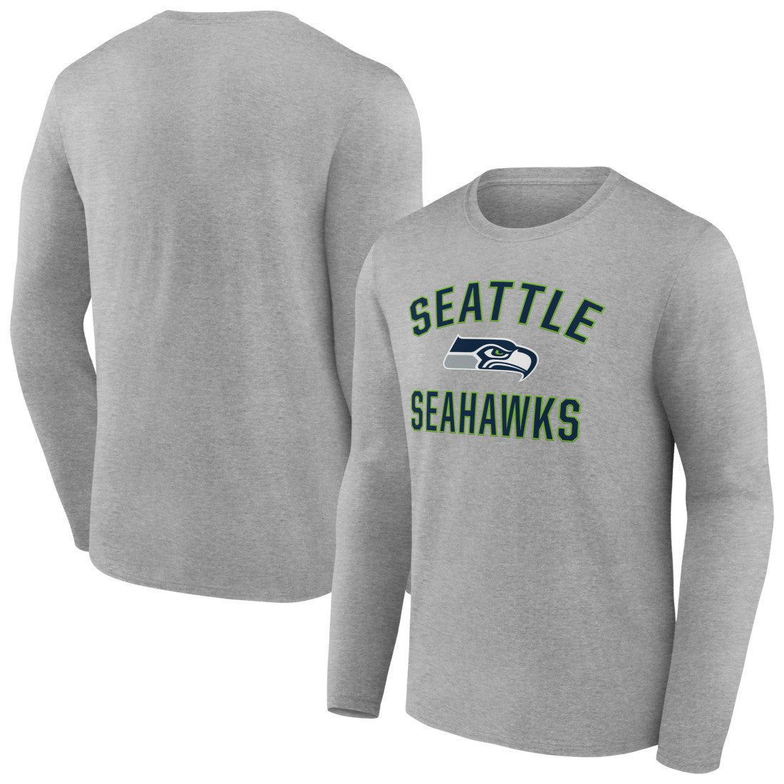 Seattle Seahawks Victory Arch Long Sleeve T-Shirt - Gray discount