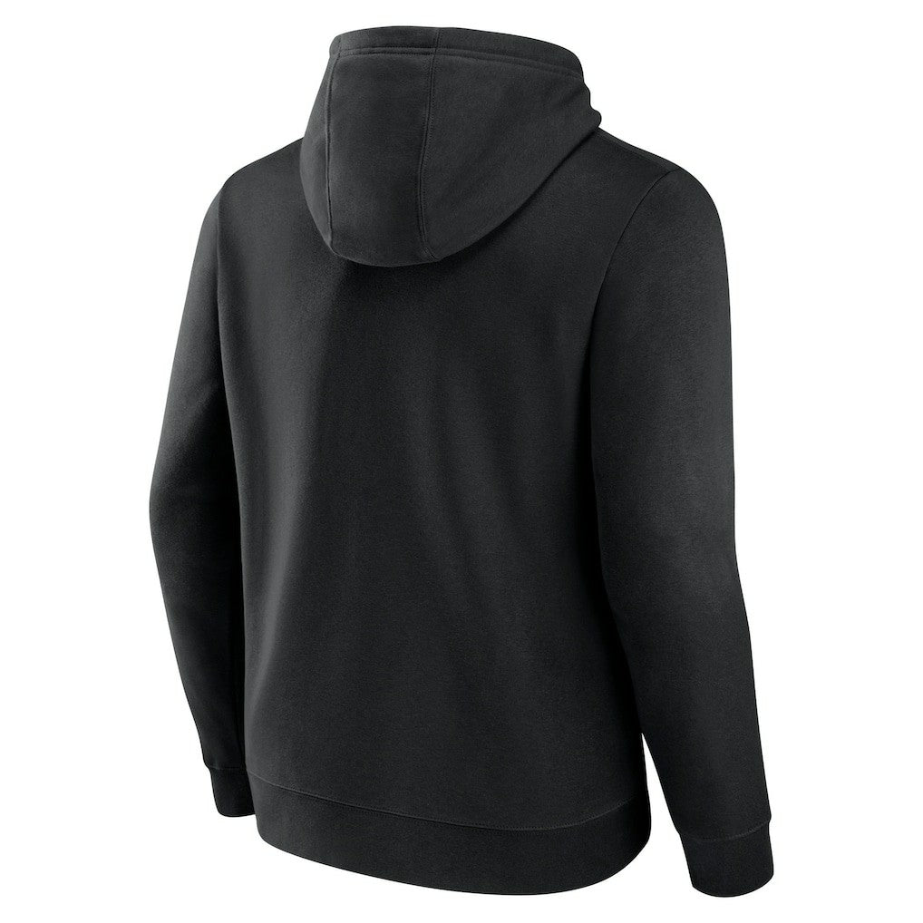 Las Vegas Raiders Team Fade Out Fitted Pullover Hoodie - Black for sale