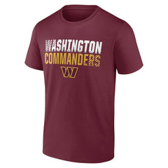 Washington Commanders Team Fade Out T-Shirt - Burgundy discount