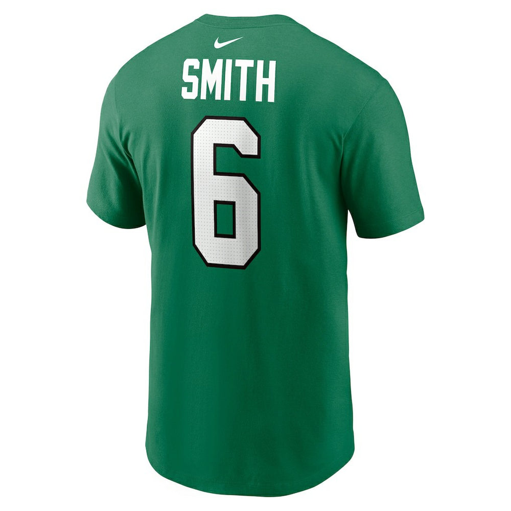 DeVonta Smith Philadelphia Eagles Alternate Player Name & Number T-Shirt - Kelly Green for sale