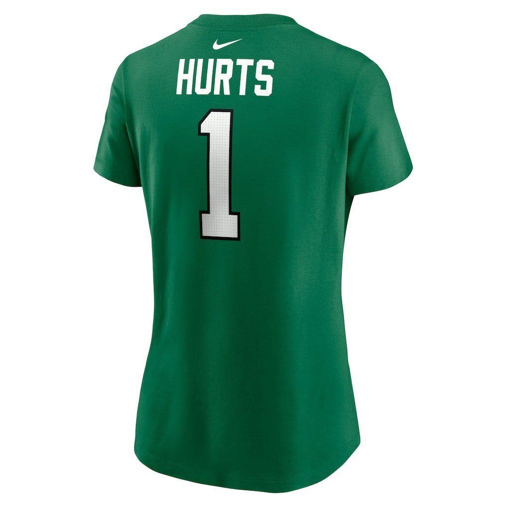 Jalen Hurts Philadelphia Eagles Women's Player Name & Number T-Shirt - Kelly Green for sale